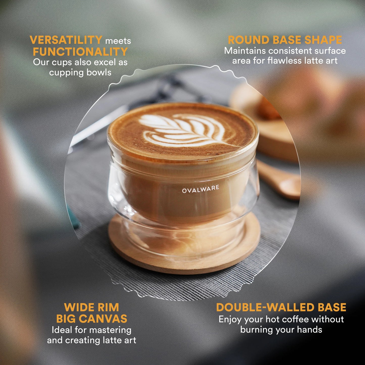 Master Glass For Lattes 8.5oz