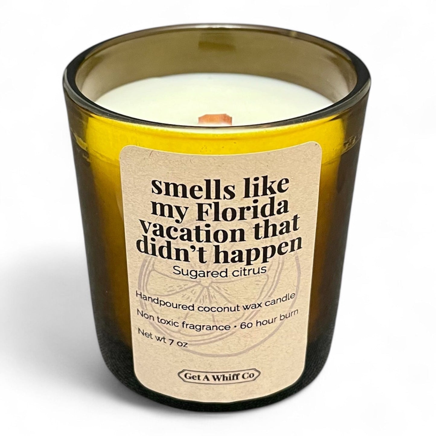 Amber Candles ~ Choose Your Scent